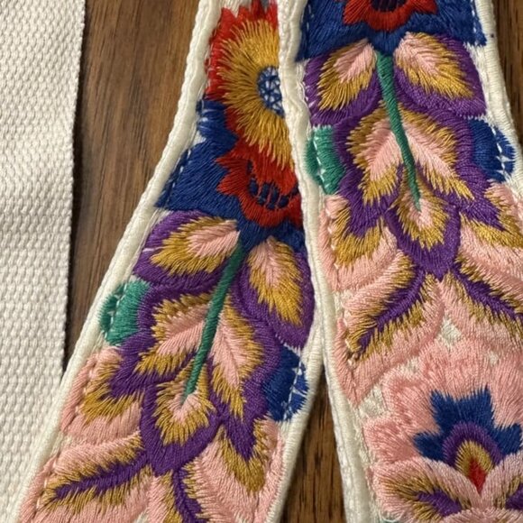 Snycler Wide Purse Straps Crochet Flower Replacement Crossbody for Handbag - Picture 9 of 9